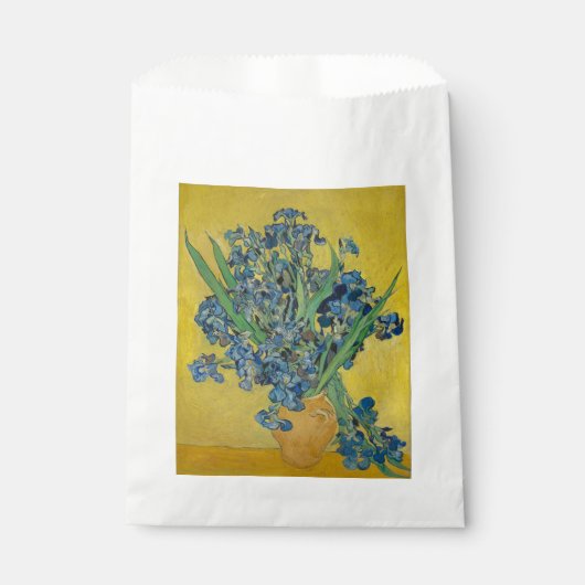 Van Gogh Vase mit Ire Classic Impressionismus Geschenktütchen (Vorderseite)