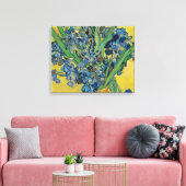 Van Gogh Vase mit Ire Classic Impressionismus Leinwanddruck (Insitu (Wohnzimmer))