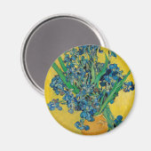 Van Gogh Vase mit Ire Classic Impressionismus Magnet (Vorderseite/Rückseite)