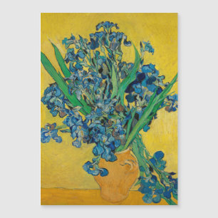 Van Gogh Vase mit Ire Classic Impressionismus Magnetkarte