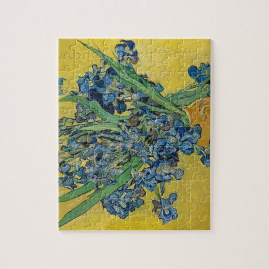 Van Gogh Vase mit Ire Classic Impressionismus Puzzle (Vertikal)