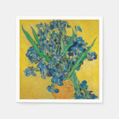 Van Gogh Vase mit Ire Classic Impressionismus Serviette (Vorderseite)