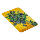 Van Gogh - Vase mit irisch-gelbem Hintergrund Magnet (Rechte Seite)