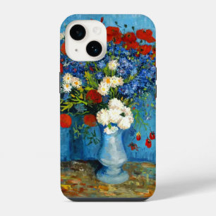 Van Gogh-Vase mit Kornblumen und Mohn iPhone 14 Hülle