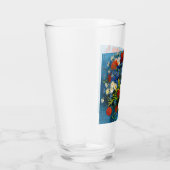 Van Gogh Vase mit Kornblumen und Pflaumen Glas (Rechts)
