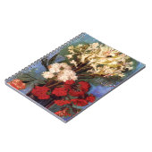 Van Gogh - Vase mit Nelken und anderen Blume Notizblock (Linke Seite)