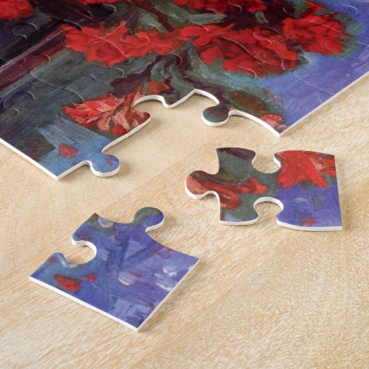 Van Gogh - Vase mit Nelken und anderen Blume Puzzle (Seite)