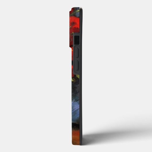 Van Gogh - Vase mit roten Pflücken Case-Mate iPhone Hülle (Rückseite / Links)
