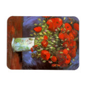 Van Gogh: Vase mit roten Pflücken Magnet (Horizontal)
