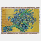 Van Gogh Vase mit Schwertlilien Klassischer Impres Decke (Vorderseite)