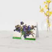 van Gogh Vase of Irises Note Card Karte (Gelbe Blume)