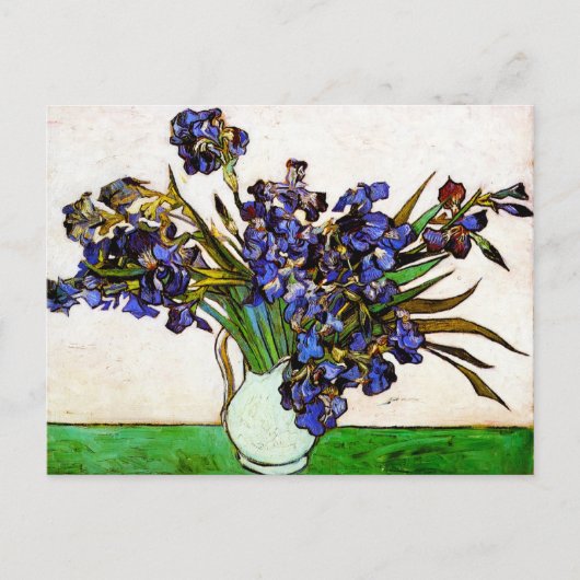 Van Gogh Vase von der irischen Postkarte (Vorderseite)