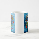 Van Gogh Vase with Cornflowers and Poppies Kaffeetasse (Mittel)