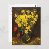 Van Gogh - Vase with Lynchnis, 1886 Postkarte (Vorne/Hinten)