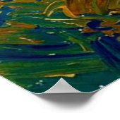 Van Gogh Vase with Roses and Other Flowers Poster (Ecke)