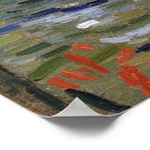 Van Gogh Vasen mit Blumen Poster (Ecke)