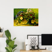 Van Gogh Vasen mit Gänseblümchen Poster (Heimbüro)