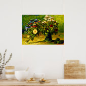 Van Gogh Vasen mit Gänseblümchen Poster (Küche)