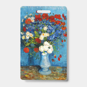 Van Gogh Vasen mit Kornblumen und Mohn Ausweis