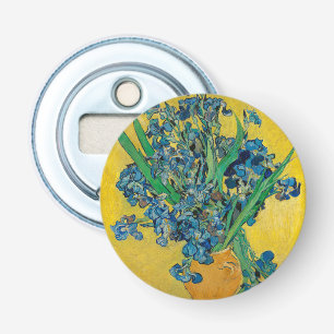 Van Gogh Vasen mit Schwertlilien Klassischer Impre Flaschenöffner