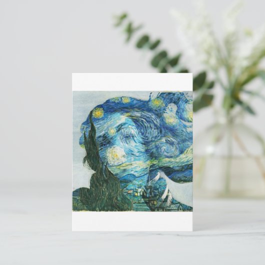 Van Gogh Venus Postkarte (Stehend Vorderseite)