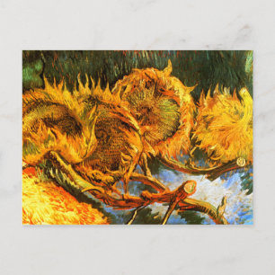 Van Gogh: Vier Sonnenblumen Postkarte