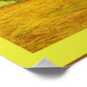 Van Gogh - Vierzehn Sonnenblumen, Poster (Ecke)