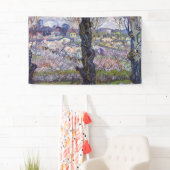 Van Gogh View Arles Blühender Garten Banner (Insitu)