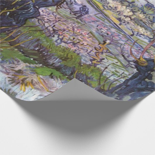 Van Gogh View Arles Blühender Garten Geschenkpapier (Ecke)