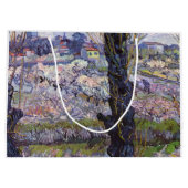Van Gogh View Arles Blühender Garten Große Geschenktüte (Rückseite)