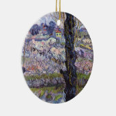 Van Gogh View Arles Blühender Garten Keramik Ornament (Rechts)