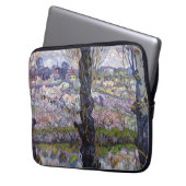 Van Gogh View Arles Blühender Garten Laptopschutzhülle (Vorderseite Links)