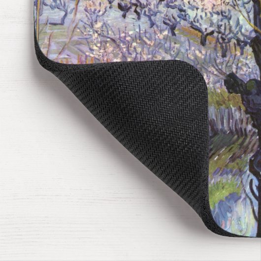 Van Gogh View Arles Blühender Garten Mousepad (Ecke)