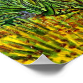 Van Gogh - View of Arles with Irises, 1888 Poster (Ecke)