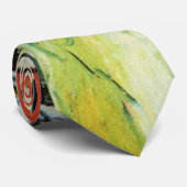 Van Gogh Village Street und Steps Auvers, Figures Krawatte (Gerollt)