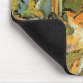 Van Gogh Village Street und Steps Auvers, Figures Mousepad (Ecke)