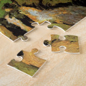 Van Gogh Village Street und Steps Auvers, Figures Puzzle (Seite)