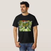 Van Gogh Village Street und Steps Auvers, Figures T-Shirt (Vorne ganz)
