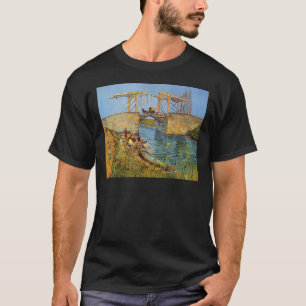 Van Gogh Vincent - die Langlois Brücke T-Shirt