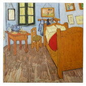 Van Gogh: Vincent's Bedroom in Arles, 1889 Fliese (Vorderseite)