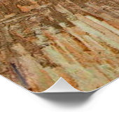 Van Gogh: Vincent's Bedroom in Arles, 1889 Poster (Ecke)