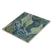 Van Gogh Vintag Great Peacock Moth Fliese (Seite)