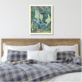 Van Gogh Vintag Great Peacock Moth Leinwanddruck (Insitu (Schlafzimmer))