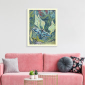 Van Gogh Vintag Great Peacock Moth Leinwanddruck (Insitu (Wohnzimmer))
