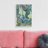 Van Gogh Vintag Great Peacock Moth Leinwanddruck (Insitu (Wohnzimmer))