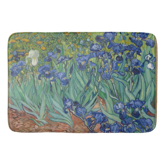 Van Gogh Vintag Irises Badematte (Vorderseite)