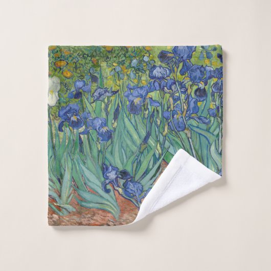Van Gogh Vintag Irises Badhandtuch Set (Waschlappen)
