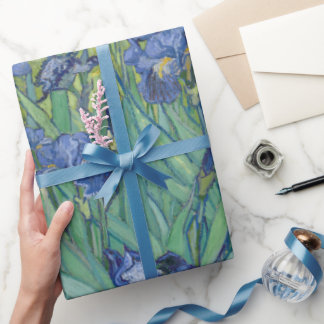 Van Gogh Vintag Irises Geschenkpapier