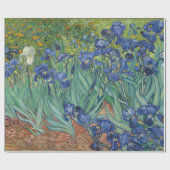 Van Gogh Vintag Irises    Geschenkpapier (Flach)