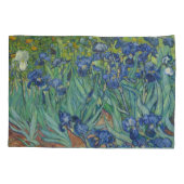 Van Gogh Vintag Irises Kissenbezug (Rückseite-Links)